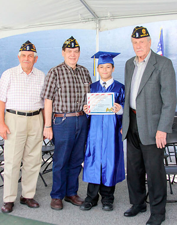 P.S. 108 graduate awarded and honored