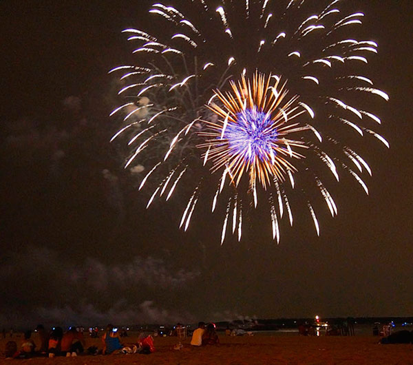 Annual New York Salutes America Orchard Beach Fireworks Bronx Times