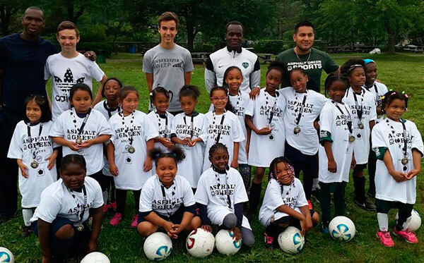 Asphalt Green hosts soccer program