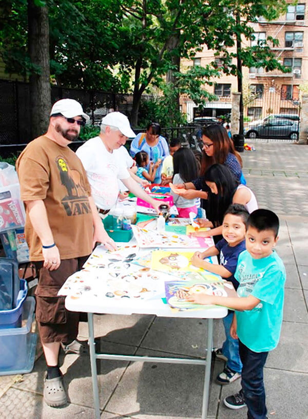 WSZIO Saturday play program for children at Pearly Gates Park
