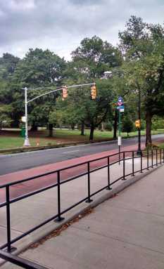 Crosswalk finally being installed on Pelham Parkway|Crosswalk finally being installed on Pelham Parkway