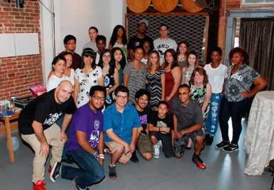 Art memorial for  Spellman student