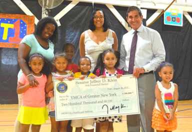 Klein secures $200K for YMCA