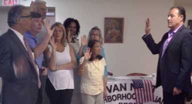 New executive board sworn in by VNNA, Gjonaj