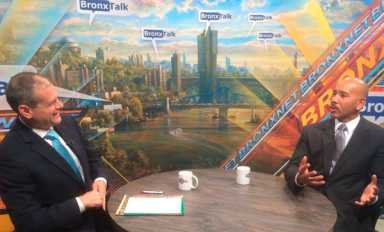 Borough President Diaz 1000th guest on BronxTalk public access show