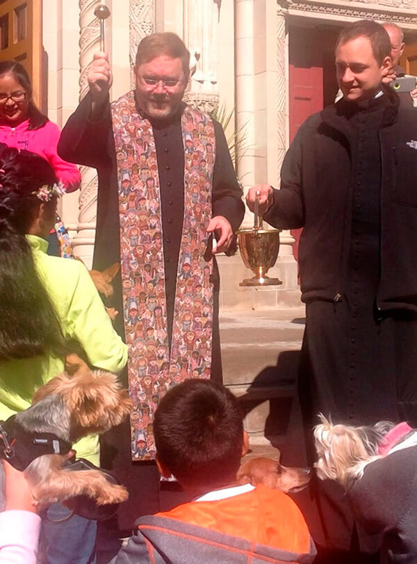 Annual Animal Blessing held at St. Benedict Church