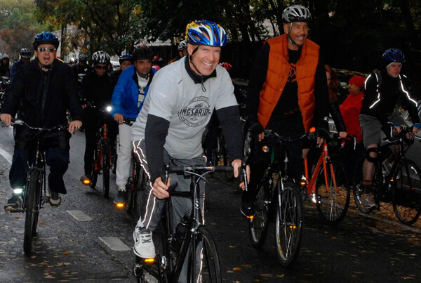 Diaz and NY Rangers Legend Ride in Tour de Bronx