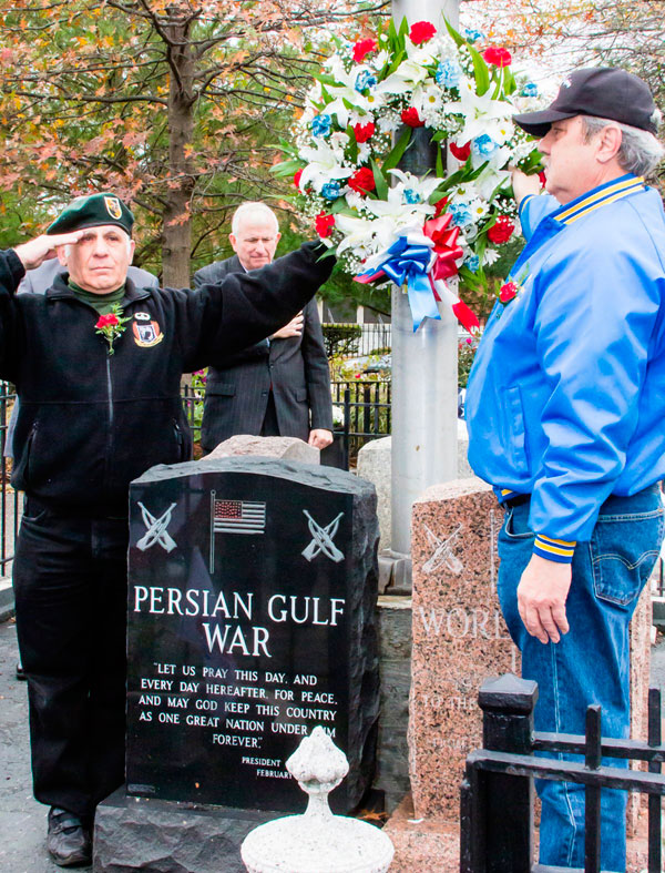 Veteran’s Day celebrated at Peace Memorial Plaza