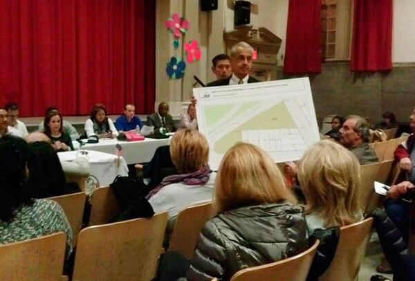 P.S. 71 annex public hearing