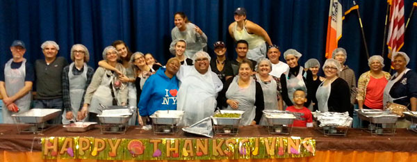Bronx Park East hosts Thanksgiving Holiday Dinner