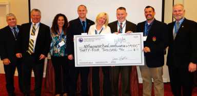 Burn Center Foundation receives funding from Fire Sprinkler Council