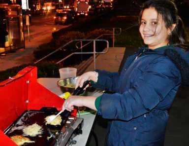 Klein, Gjonaj gather at Einstein for Menorah Lighting|Klein, Gjonaj gather at Einstein for Menorah Lighting