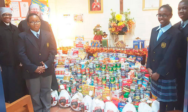 Catholic School Students of All Ages Help the Little Sisters of the Poor at Jeanne Jugan