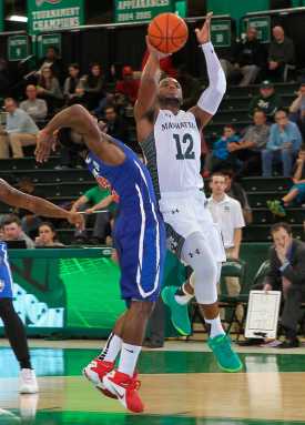 Manhattan holds off St. Francis to end five-game skid