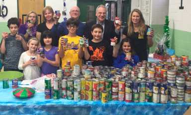 Assemblyman Jeffery Dinowitz and PS 24 Set New Record for Annual Can – Collecting Drive