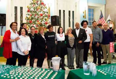 Bronxite wins citywide coquito contest at Brooklyn Borough Hall