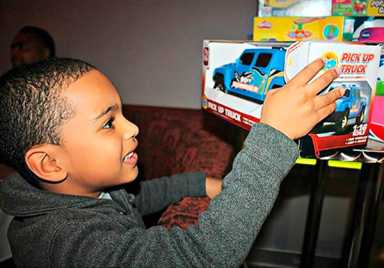 Toy Drive held by CASA for Toys for Tots