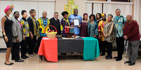 Kwanzaa celebrated by Councilman Andy King