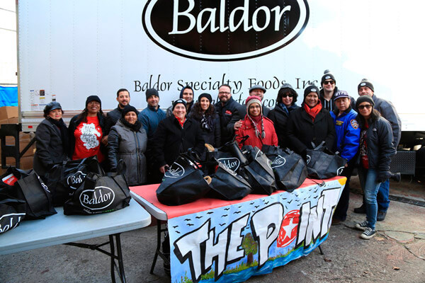 Baldor, CB2 and the Point distribute 2,000 holiday dinners|Baldor, CB2 and the Point distribute 2,000 holiday dinners
