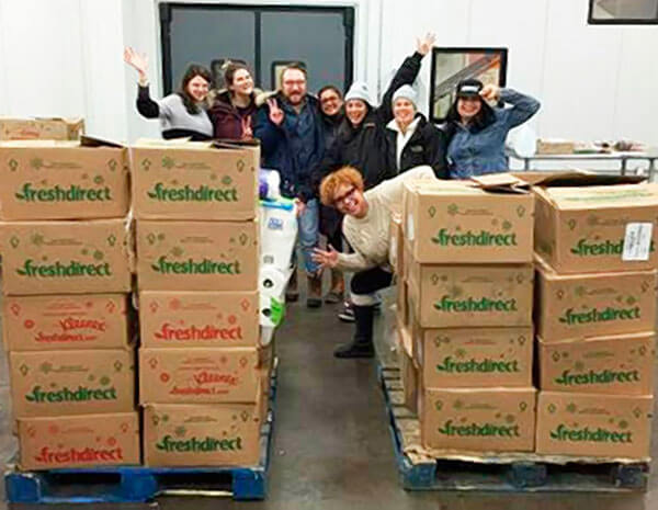 FreshDirect food donation to Food Bank for New York City