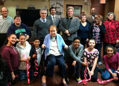 Vacca Visits P&J Beacon/Fort Schulyer House Buddies
