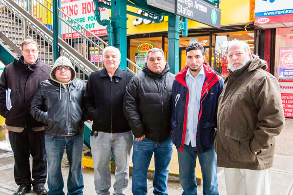 Merchant uproar over bus bulbs installations in east Bronx|Merchant uproar over bus bulbs installations in east Bronx