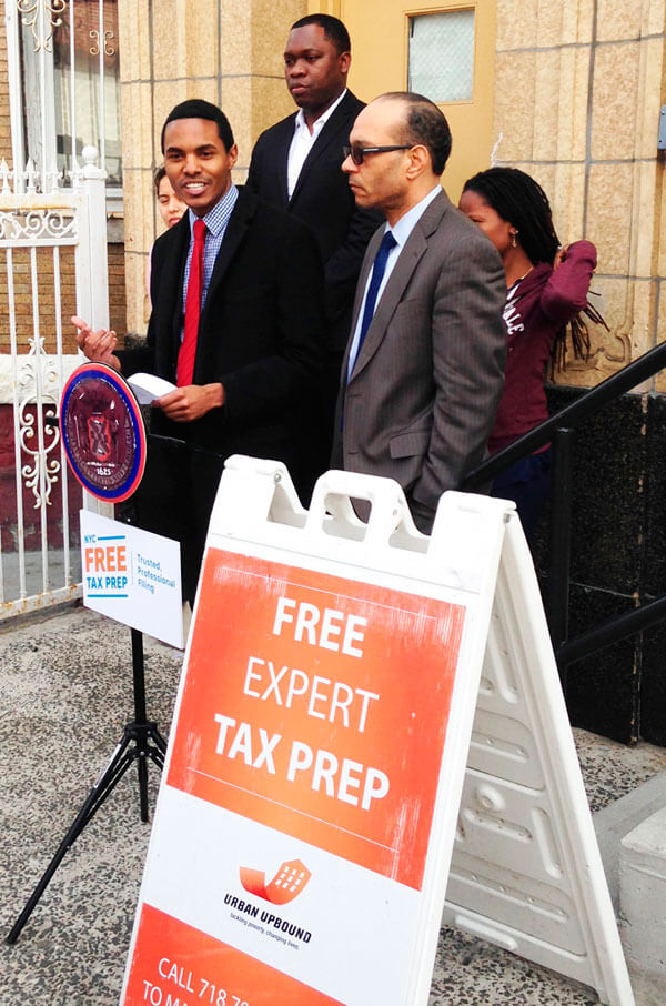 Free Tax Preparation offered in Fordham by Councilman Torres, Urban Upbound