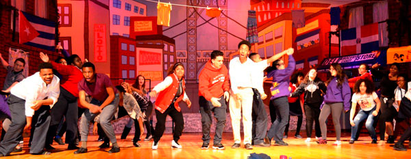 Students rehearse ‘In The Heights’
