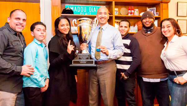 Borough’s best handballers recognized by BP Diaz