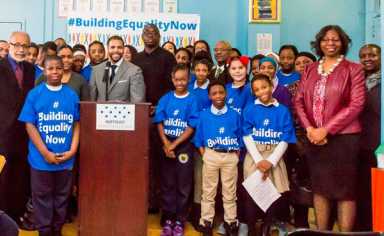 ‘Day of Action’ for charter schools at Harriet Tubman