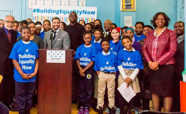 ‘Day of Action’ for charter schools at Harriet Tubman
