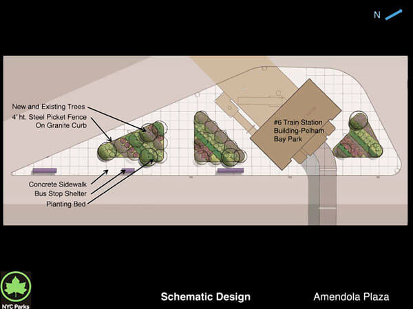 Amendola Plaza receives a $1.5 million beautification|Amendola Plaza receives a $1.5 million beautification