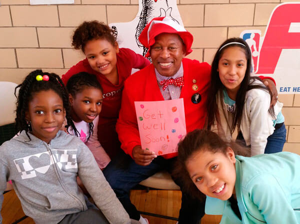 King & P.S. 87 Celebrate Dr. Seuss