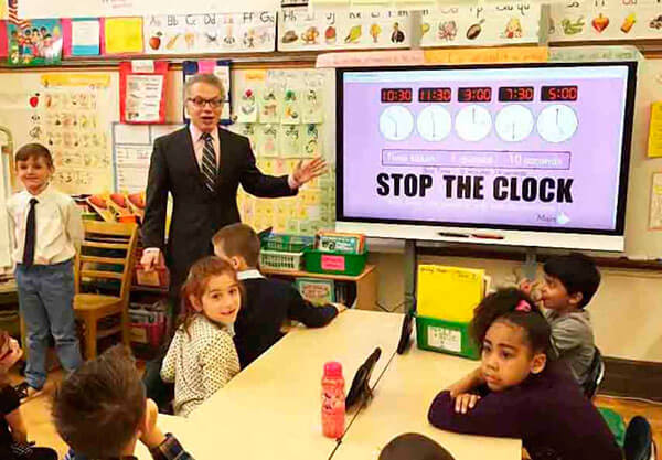 P.S. 108 announces the installation of new SMART Board technology