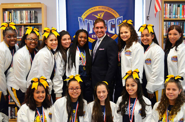 Klein Honors St. Catharine’s JV Cheerleaders
