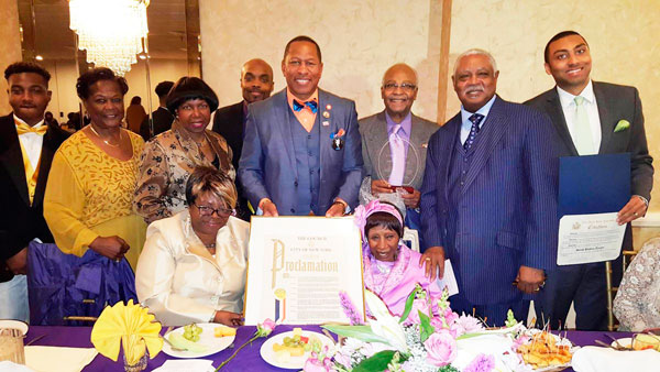 King Honors Northeast Bronx Centenarian
