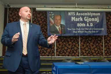 Gjonaj Hosts Sanitation Legal Forum