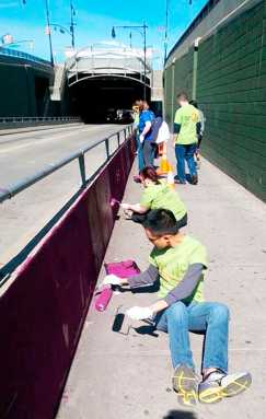 NY Cares Day Spring Cleans The Bronx