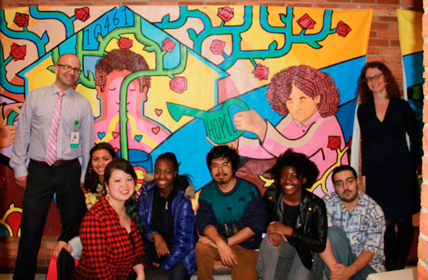 Art Students Brighten Montefiore Clinic