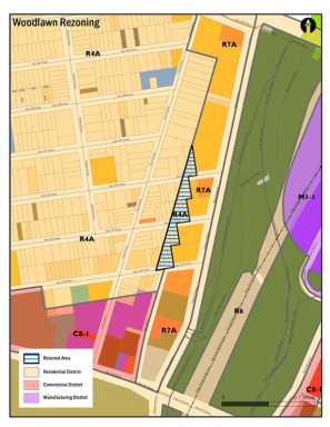 Woodlawn’s true identify protected with rezoning