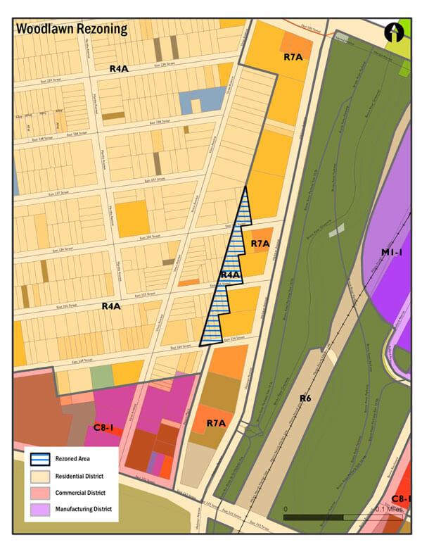 Woodlawn’s true identify protected with rezoning
