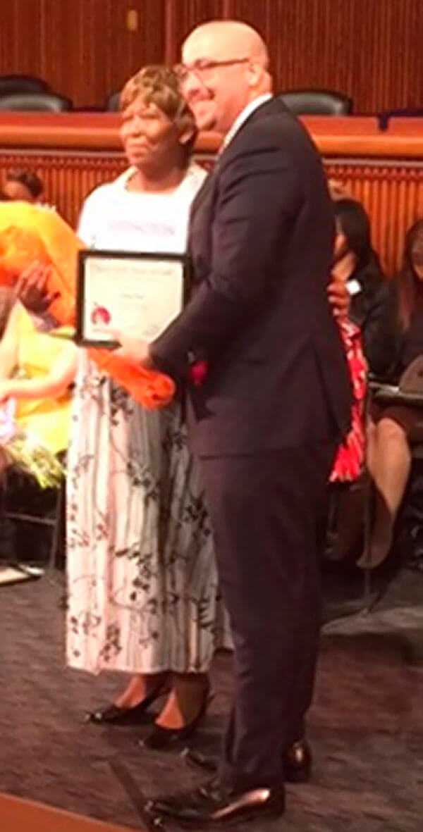 Trudy Pogue Named ‘Woman of Distinction’