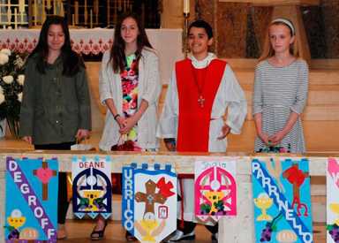 St. Theresa Parade Committee Honors Students
