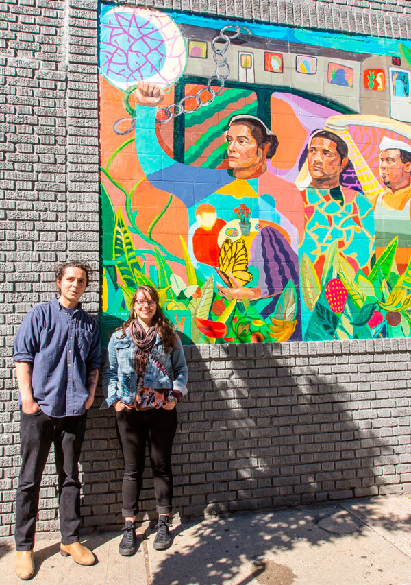 Mural Gives Food For Thought|Mural Gives Food For Thought