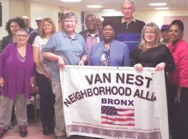 Darcel Clark Attends VNNA Meeting