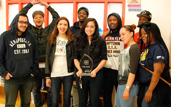 BX Arena HS Teacher Receives Surpise Award