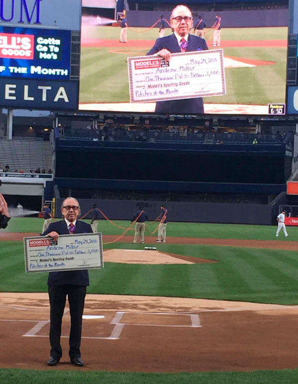 Yankee Pitches In For Charity