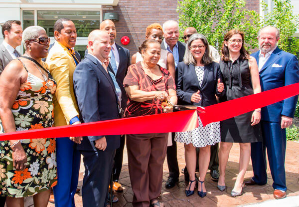 Ribbon cutting ceremony held for new housing development|Ribbon cutting ceremony held for new housing development