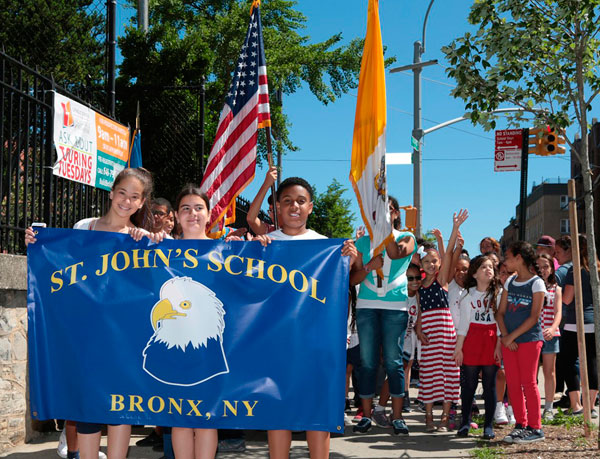 St. John School Celebrates Flag Day