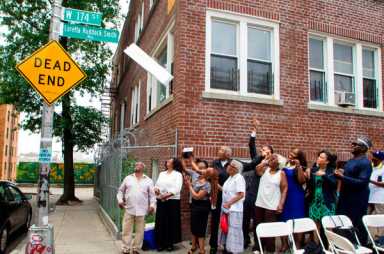 Late Morris Heights advocate honored in street co-naming